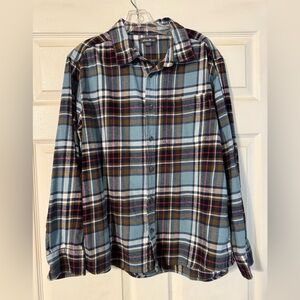 Eddie Bauer Multicolor Plaid Shirt